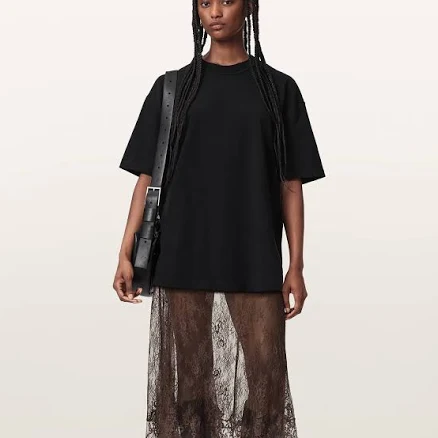 Allsaints Women's Arran Lace Ankle Length Skirt