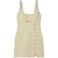 Self Portrait Boucle Diamante Mini Dress