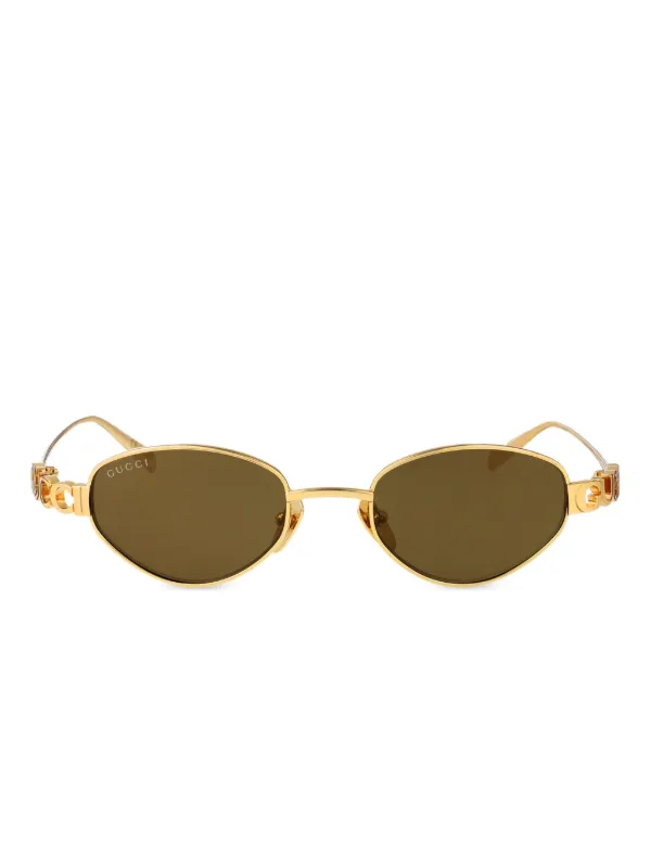 Oval-frame Sunglasses