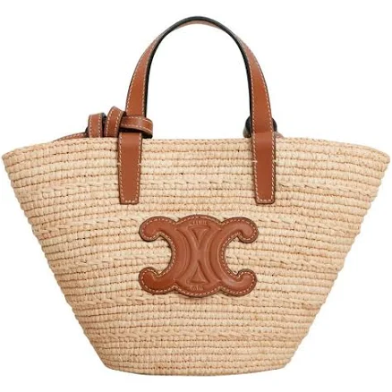 CELINE Women's Nano Triomphe Calfskin Panier