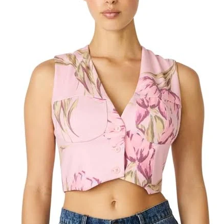 Steve Madden Women's Raleen V-neck Vest
