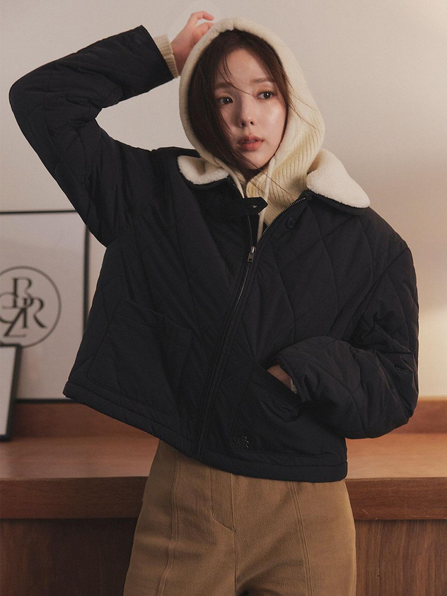 Quilted Crop Jumper