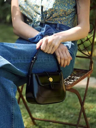 LEMEME Sac Petit Nouvelle bag Black