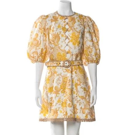 Zimmermann Women's Postcard Mini Dress