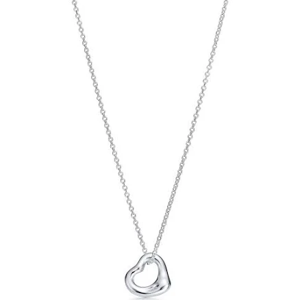 Elsa Peretti Open Heart Silver Pendant