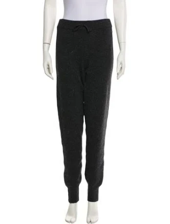 Alexanderwang.T Silk Sweatpants in Green, Women's XS
