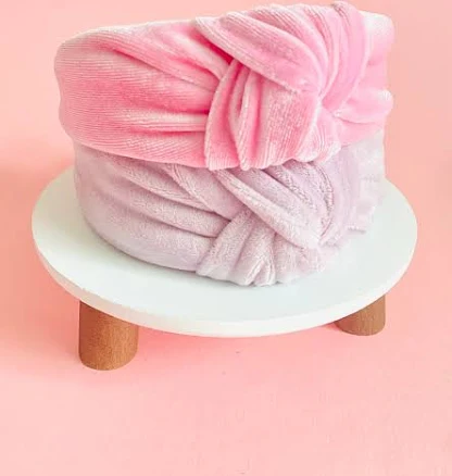 Retro Velvet Knotted Headband