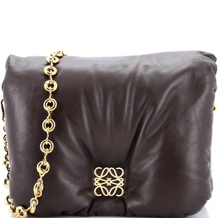 Loewe Goya Puffer Leather Shoulder Bag