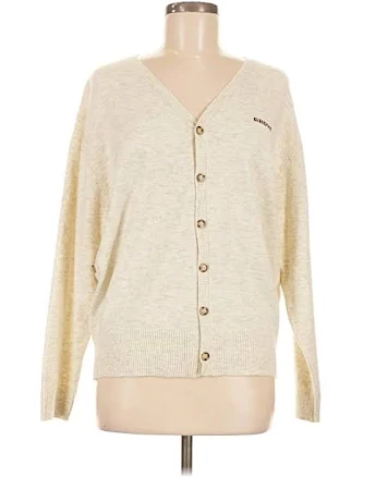 Grove Cardigan Sweater: Tan, ThredUp