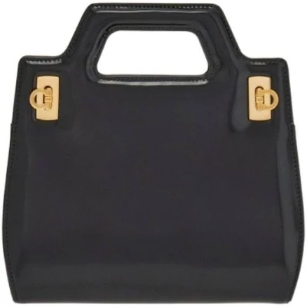 Ferragamo Woman Wanda Mini bag Black