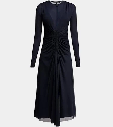 Proenza Schouler Kerstin Ruched Crepe Jersey Midi Dress