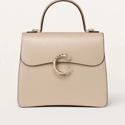 Cartier Panthere de Leather Top-Handle Bag
