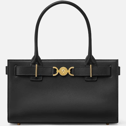 Versace Medusa '95 Leather Tote Bag