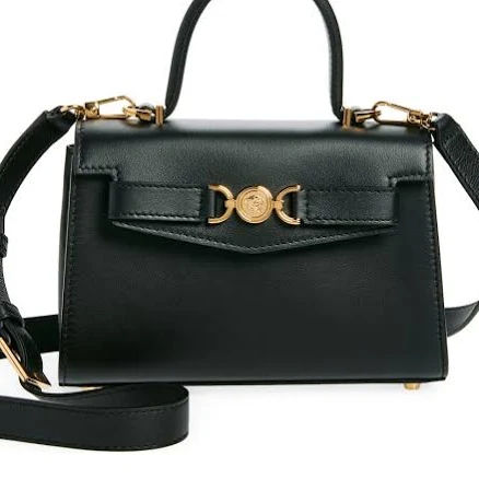 Versace Women's La Medusa 95 Leather Top-Handle Bag