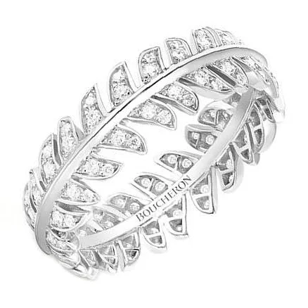 Boucheron Plume de Paon Wedding Ring