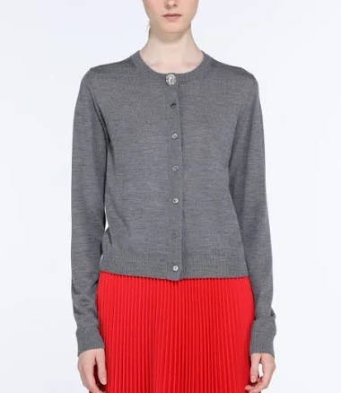 N21 Cardigan with Jewel Buttons