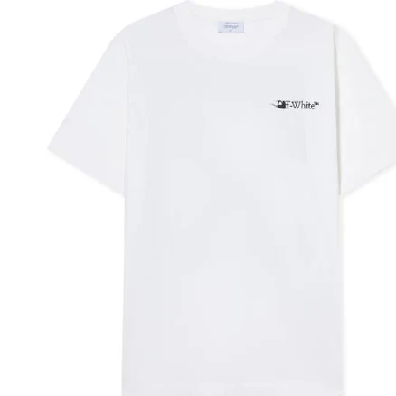 Off-White White Ink Arrow Slim Logo T-shirt
