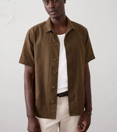 New Heritage Men's Standard-Fit Textured Shirt