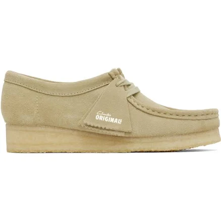 Clarks Originals Beige Wallabee Derbys