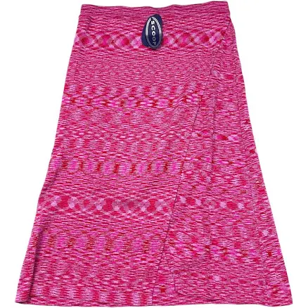Scoop Women's Space Dye Wrap Skirt with Slit