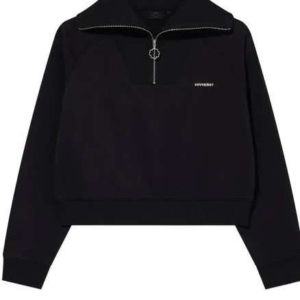 COVERNAT WOMAN Women's Half-Zip Sweatshirt