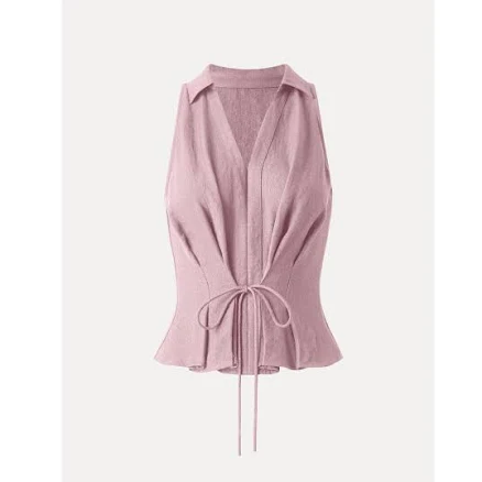OGLmove Sleeveless V-Neck Shell Top