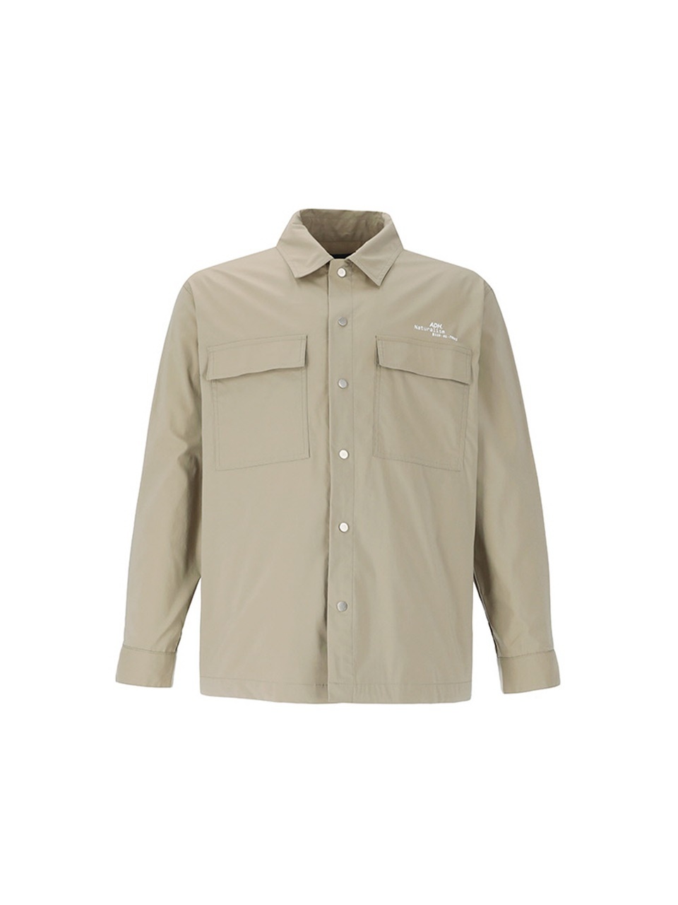 Two Pocket Beige Shirt