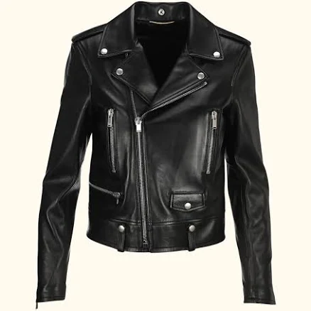 Lamb Leather Biker Jacket