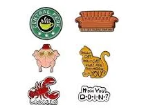 6 Pcs Enamel Pins