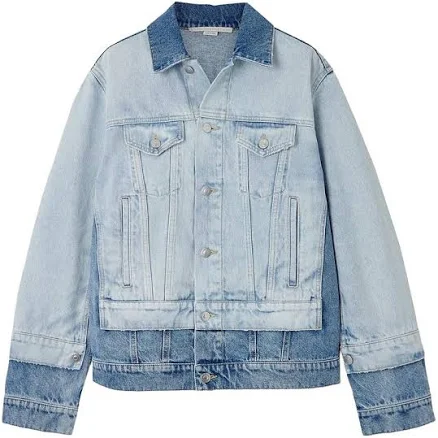 Stella McCartney Women's Contrast Panel Denim Jacket