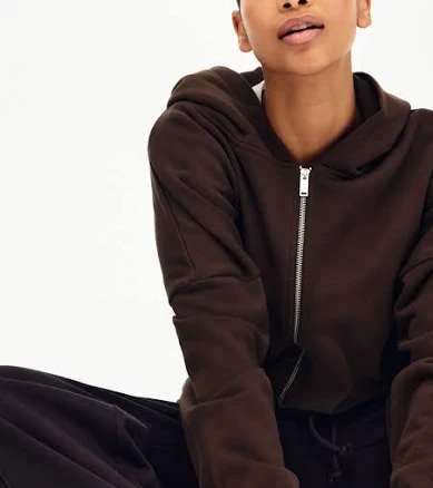 H&M Women's Drawstring Zip-Through Hoodie