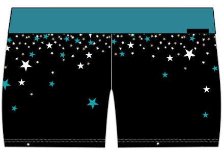 PYCA Starfall Fierce Active Shorts