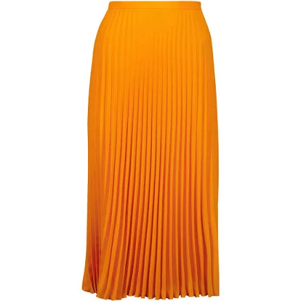 MM6 Maison Margiela Fluid Polyester Full Pleat Skirt
