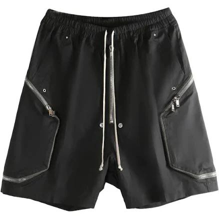 Rick Owens Black SHORT BAUHAUS BELA, Black / 48 IT