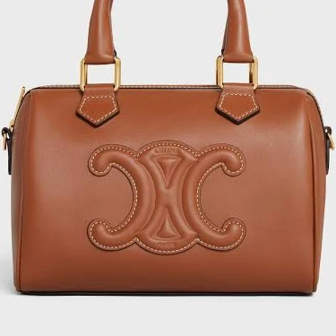 Women Celine Small Boston Leather handbag