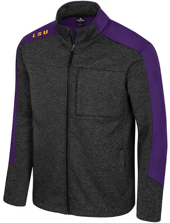 Colosseum Men's LSU Tigers Full-Zip New Dad Jacket