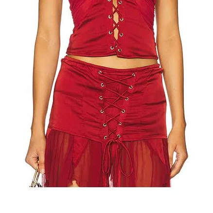 AMOR MIA Gathered Heart Top