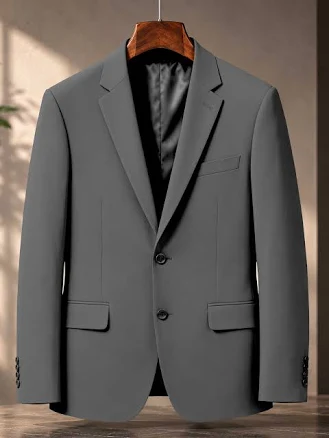 Men's Two Button Wedding Suit Jacket