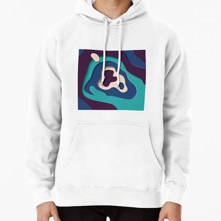 BlueLela Paper Cutout Origami Hoodie