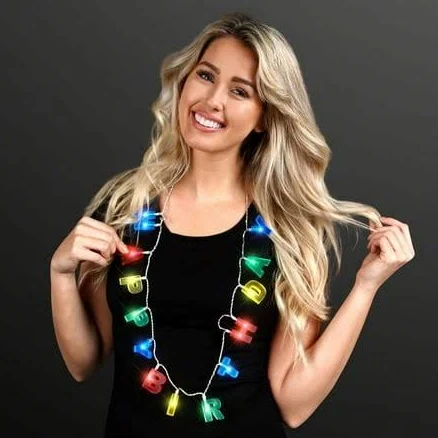 Light Up Letter Necklace