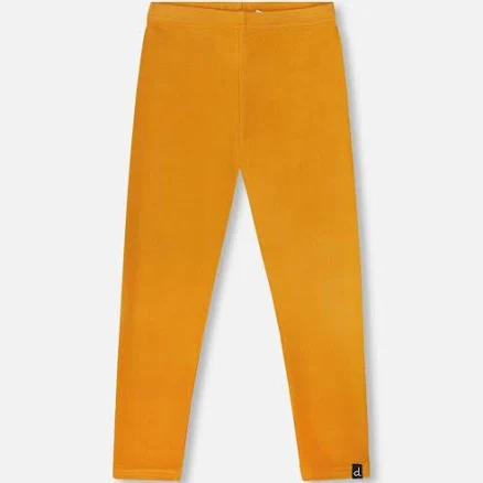 Deux par Deux Girls' Super Soft Ribbed Leggings