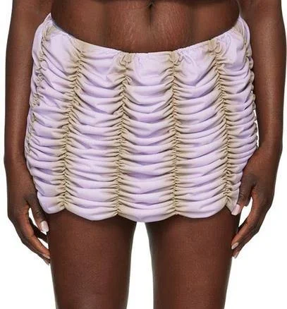 Ester Manas SSENSE Exclusive Purple Miniskirt - UNI