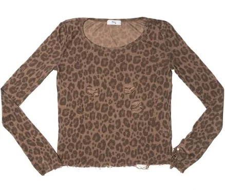 Women's Praying Cheetah Long Sleeve