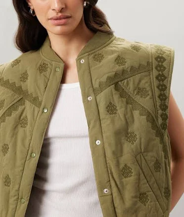 Ba&Sh Mina Padded Gilet