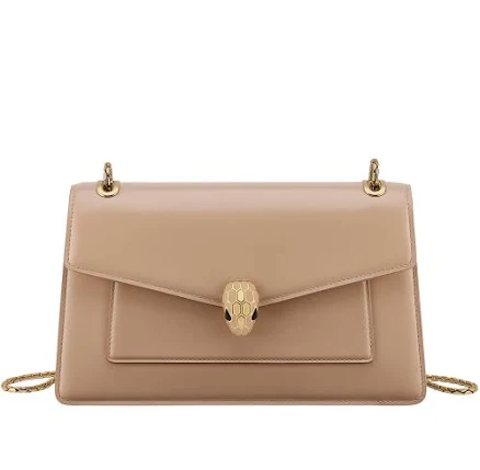 Bvlgari Serpenti Forever Calf Leather Shoulder Bag