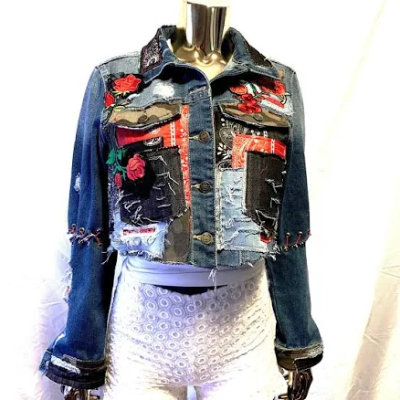 Patchwork Denim Jacket