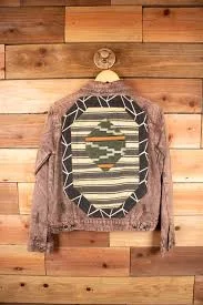 Women's Denim Patchwork Jacket