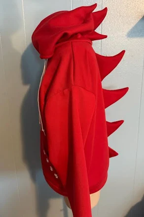 Dragon Hoodie with Spikes