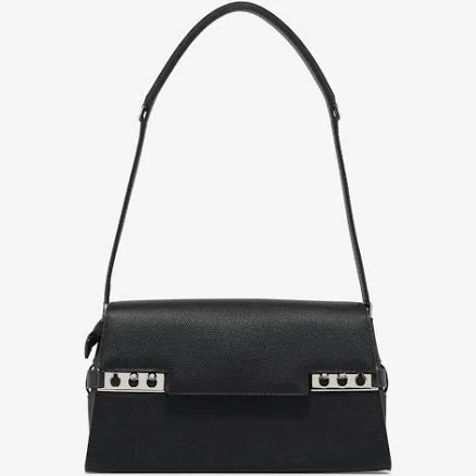 Maison Delvaux Women's Tempête To Go Alpina Calf Shoulder Bag