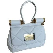 Dolce & Gabbana Handbags - Medium 90es Sicily bag in quilted Aria calfskin Fuchsia female OneSize